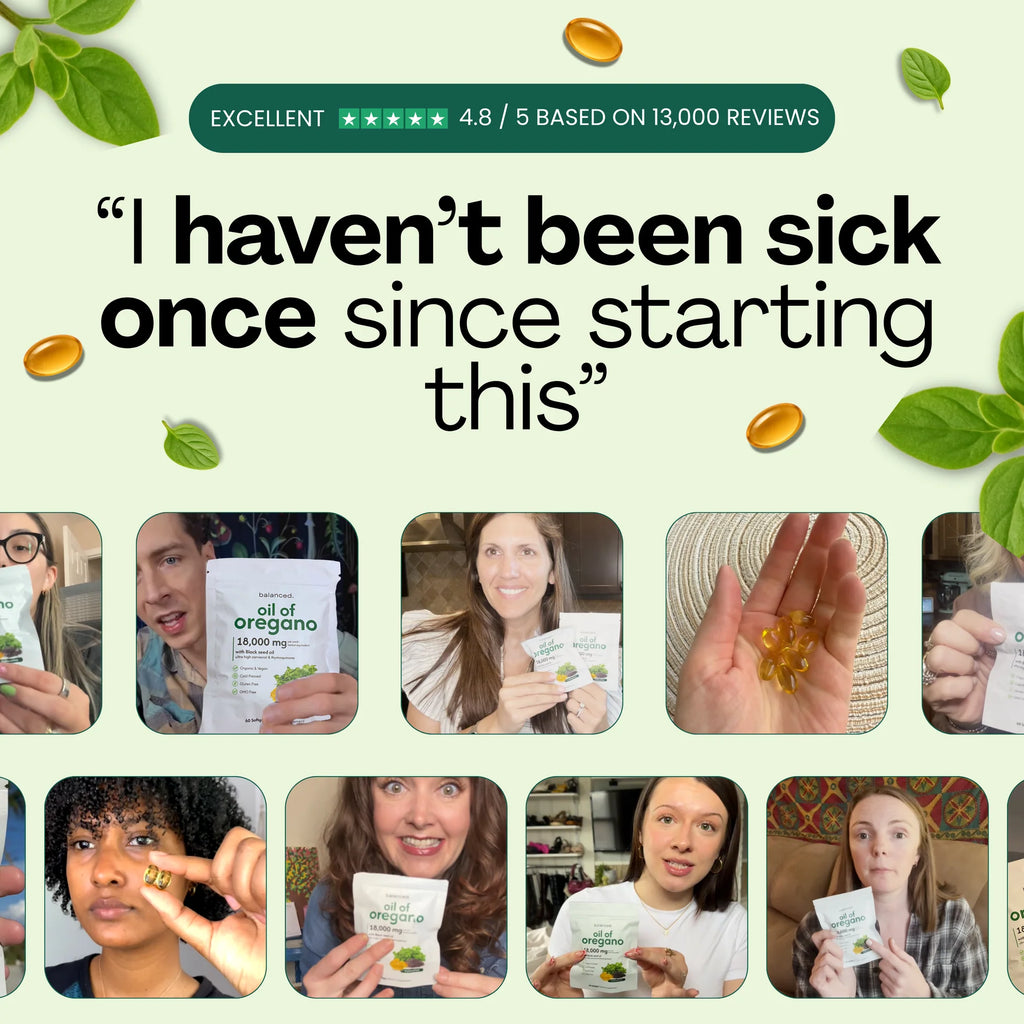 Oil of Oregano with Black Seed Oil - 60 Softgels